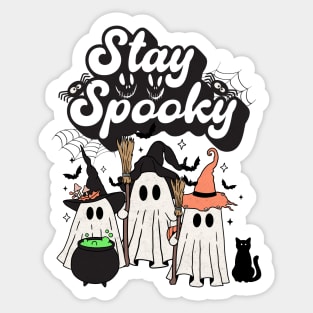 Stay Spooky – Witchy Ghost Squad Edition Sticker